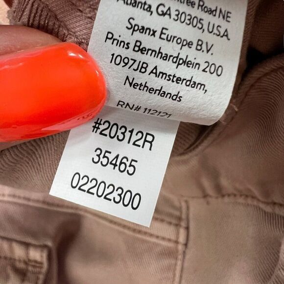 Spanx NWT Wide-Leg Cropped Pants Mauve Pink Size XL - Picture 6 of 7